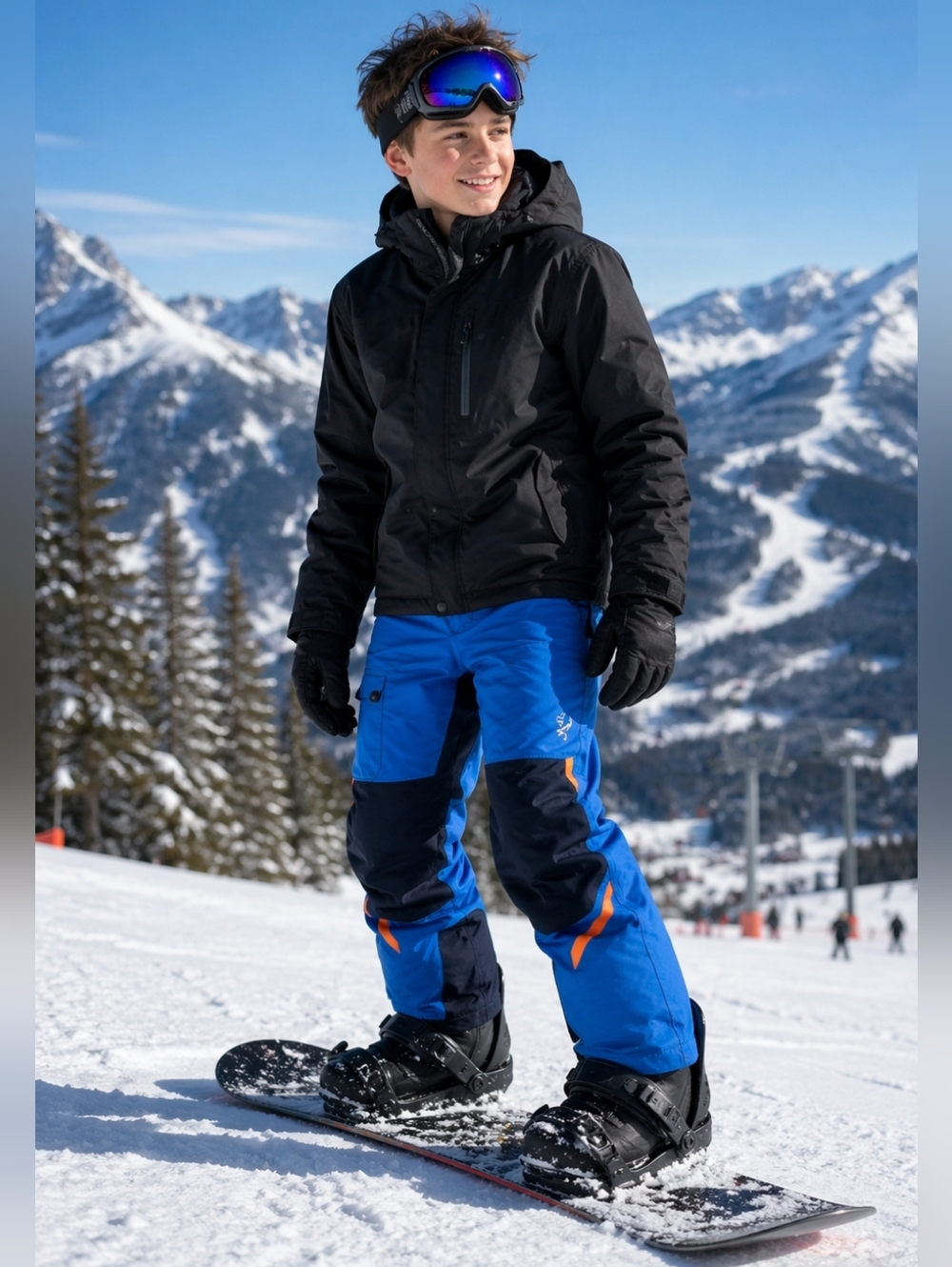 SPYDER SNOWBOARD/SKI BOYS Todrillo Pant, Size 16, EUC.